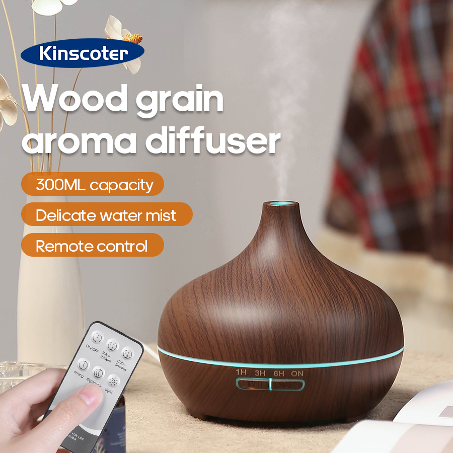 Home Fragrance Oil Diffuser - KINSCOTER Diffusore per aromaterapia con venature