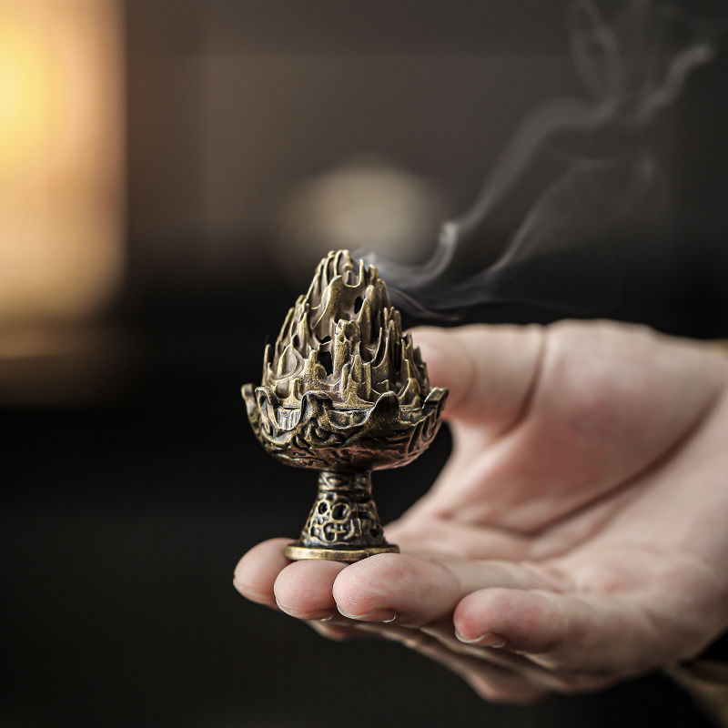 Home Fragrance Miniso - Bruciatore d'incenso Boshan, fatto a mano