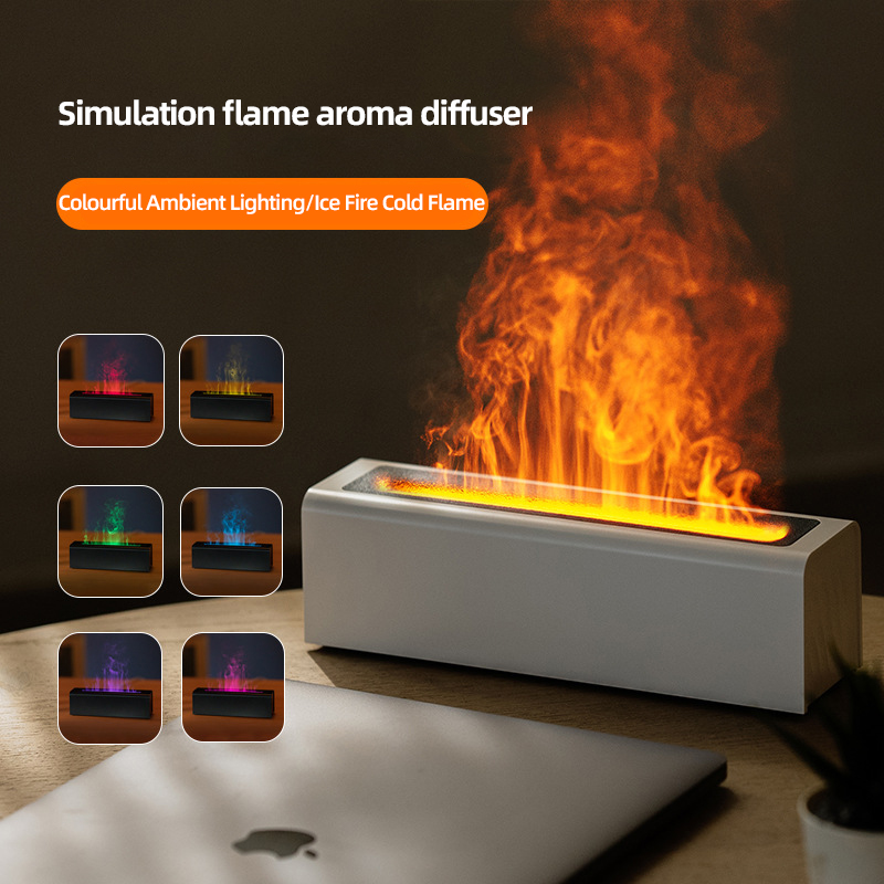 Home Fragrance Plug In - Diffusore di fiamma di simulazione colorata