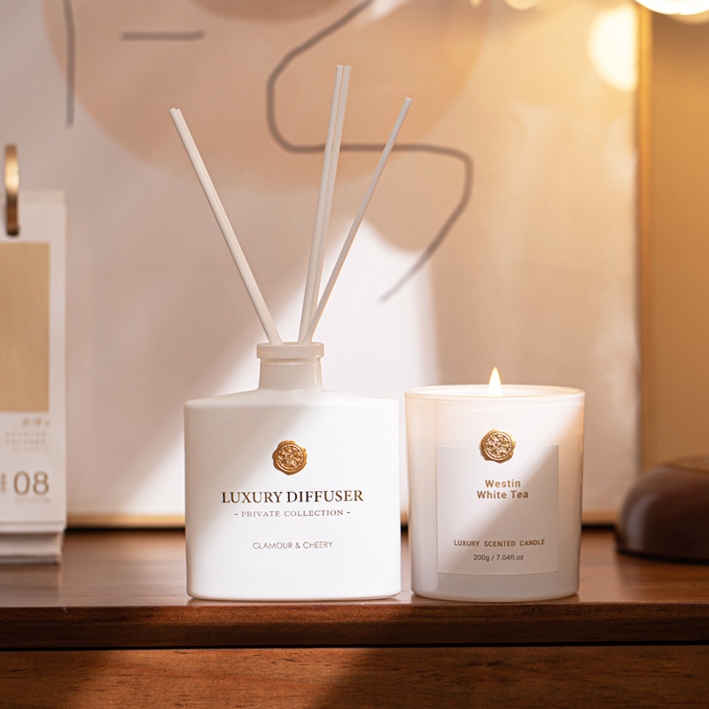 Home Fragrance Miniso - Bruciatore di incenso in lega traforato,