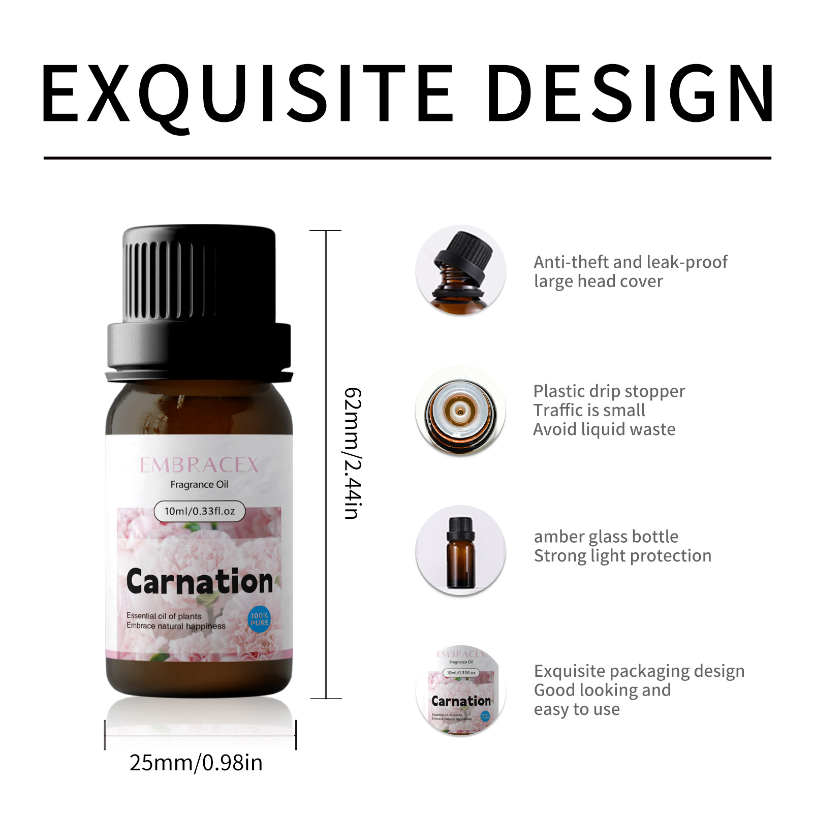 Olio Essenziale di Garofano 10 - Home Fragrance Oil Diffuser recensione e prezzo